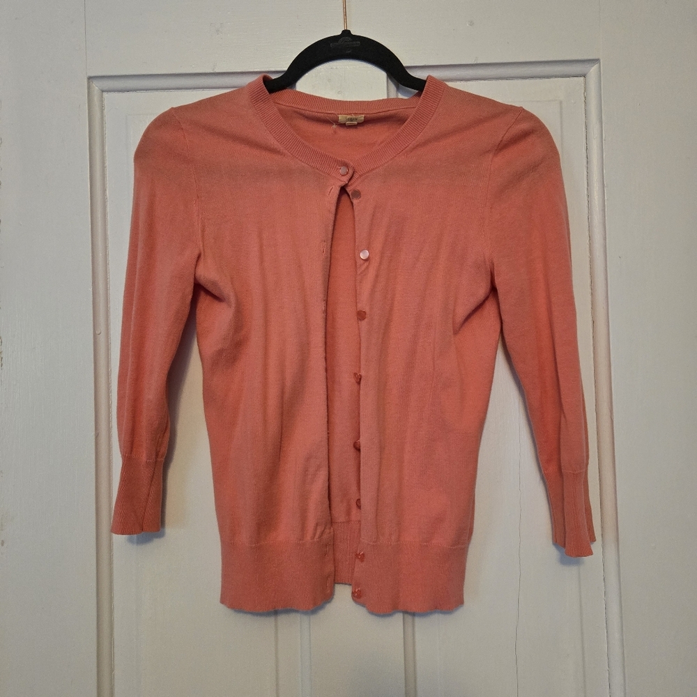 J. Crew Coral Women's Cardigan Sweater